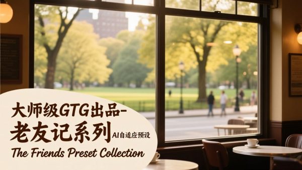 （17403期）大师级GTG出品-老友记系列AI自适应预设The Friends Preset Collection