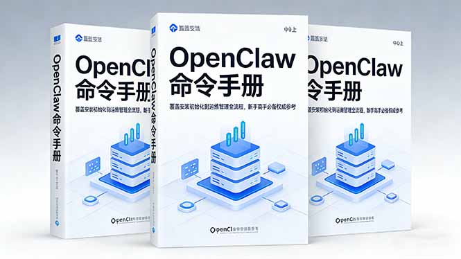 （17695期）OpenClaw命令手册：覆盖安装初始化到运维管理全流程，新手高手必备权威参考