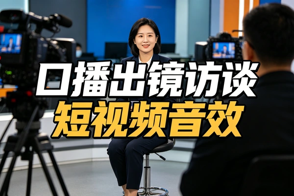 短视频口播出镜访谈常用音效