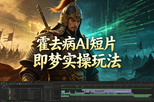 霍去病AI短片教学即梦AI教程Seedance2.0实操玩法